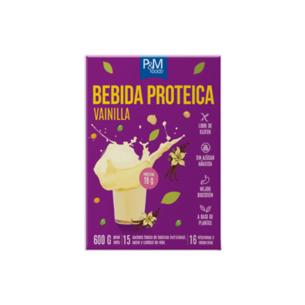 Imagen de bebida proteica sabor chocolate de 600 gramos