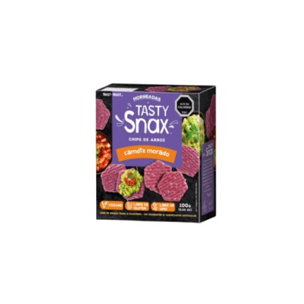 Tasty Snax Chips Camote Morado 100g Want want