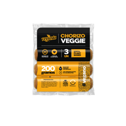 Chorizo Veggie 200g Vegusta