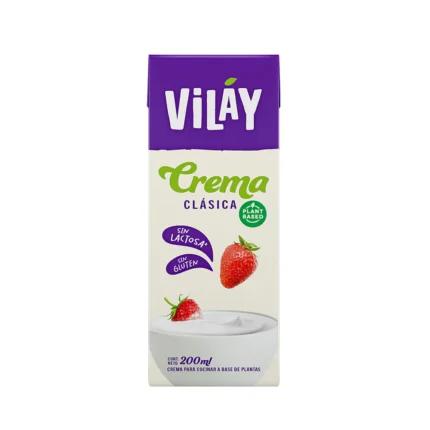 Crema Vegetal Clásica 200ml Vilay