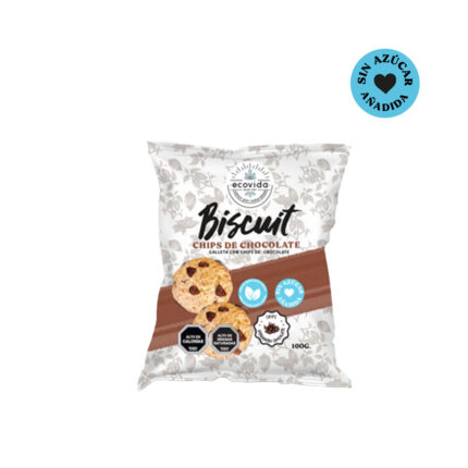 Biscuits Chips de Chocolate 145g Ecovida