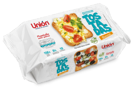 Tostada Blanca 10u Unión