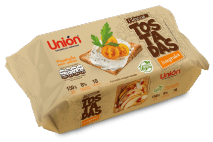 Tostada Integral 10u Unión